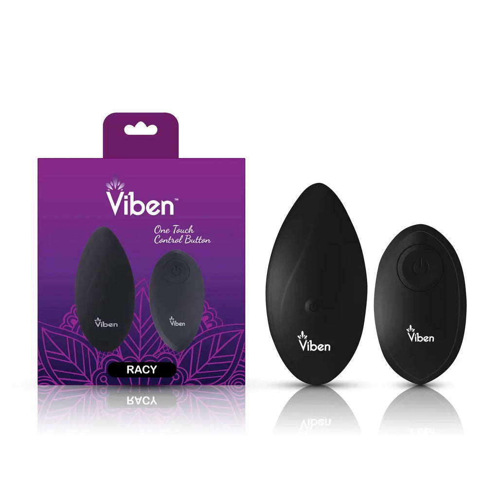 Racy Remote Panty Vibe - Black – body-safe materials | Fu'Cha Exotics