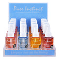 Pure Instinct Pheromone Hair and Body Mist Bundle With Testers 21pcs Acrylic Display