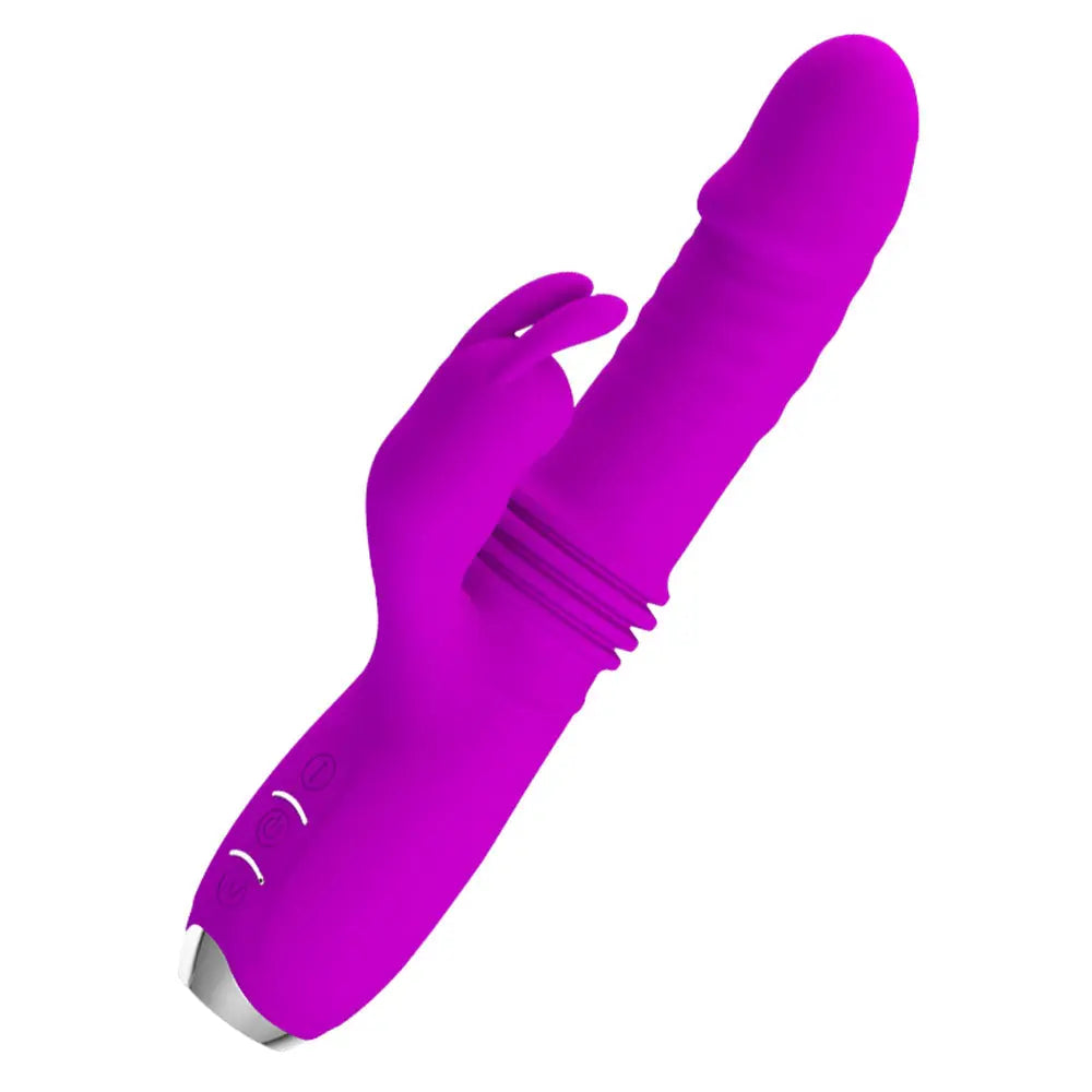 Pretty Love Dorothy Thrusting Rabbit Vibrator – body-safe materials thrusting action | Fu'Cha Exotics