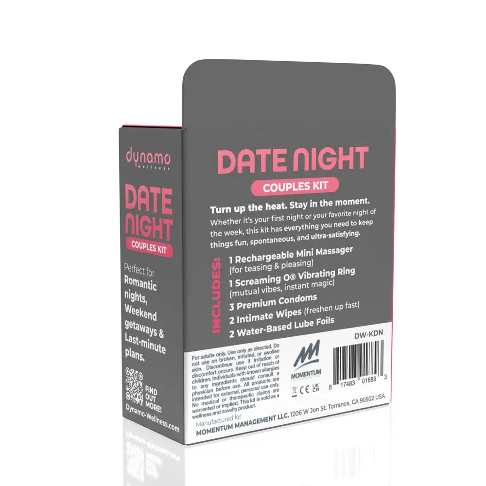 Screaming O Date Night Intimacy Kit – body-safe materials | Fu'Cha Exotics