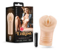Enlust Georgia Male Masturbator With Bullet Vibrator - Beige