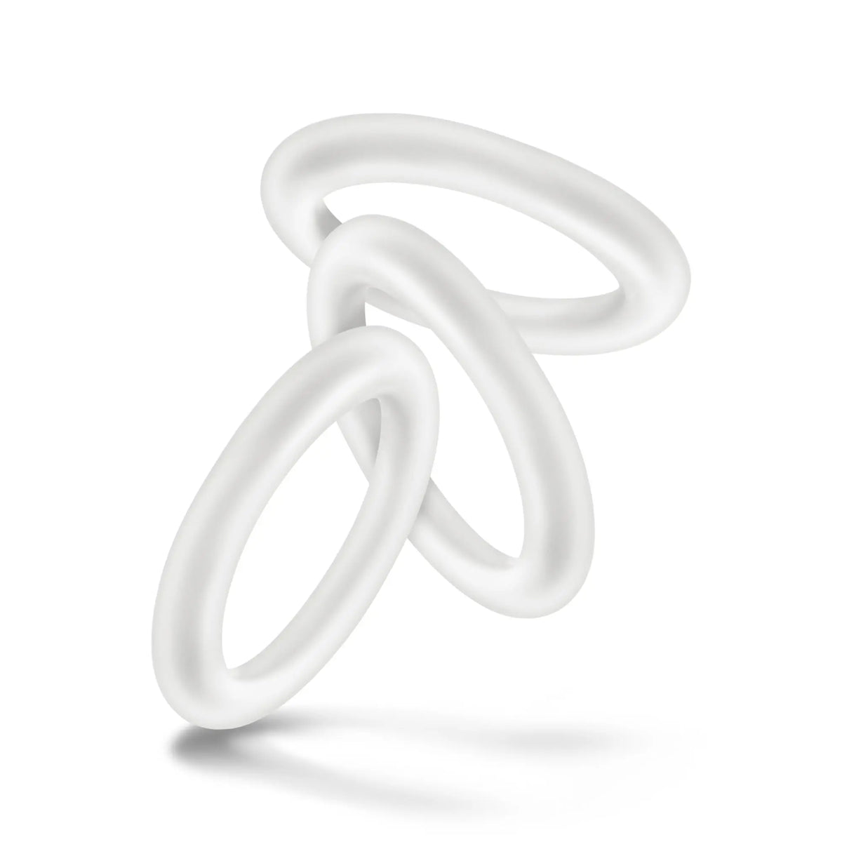 Performance - Vs2 Pure Premium Silicone Cockrings - Small - White – body-safe silicone | Fu'Cha Exotics