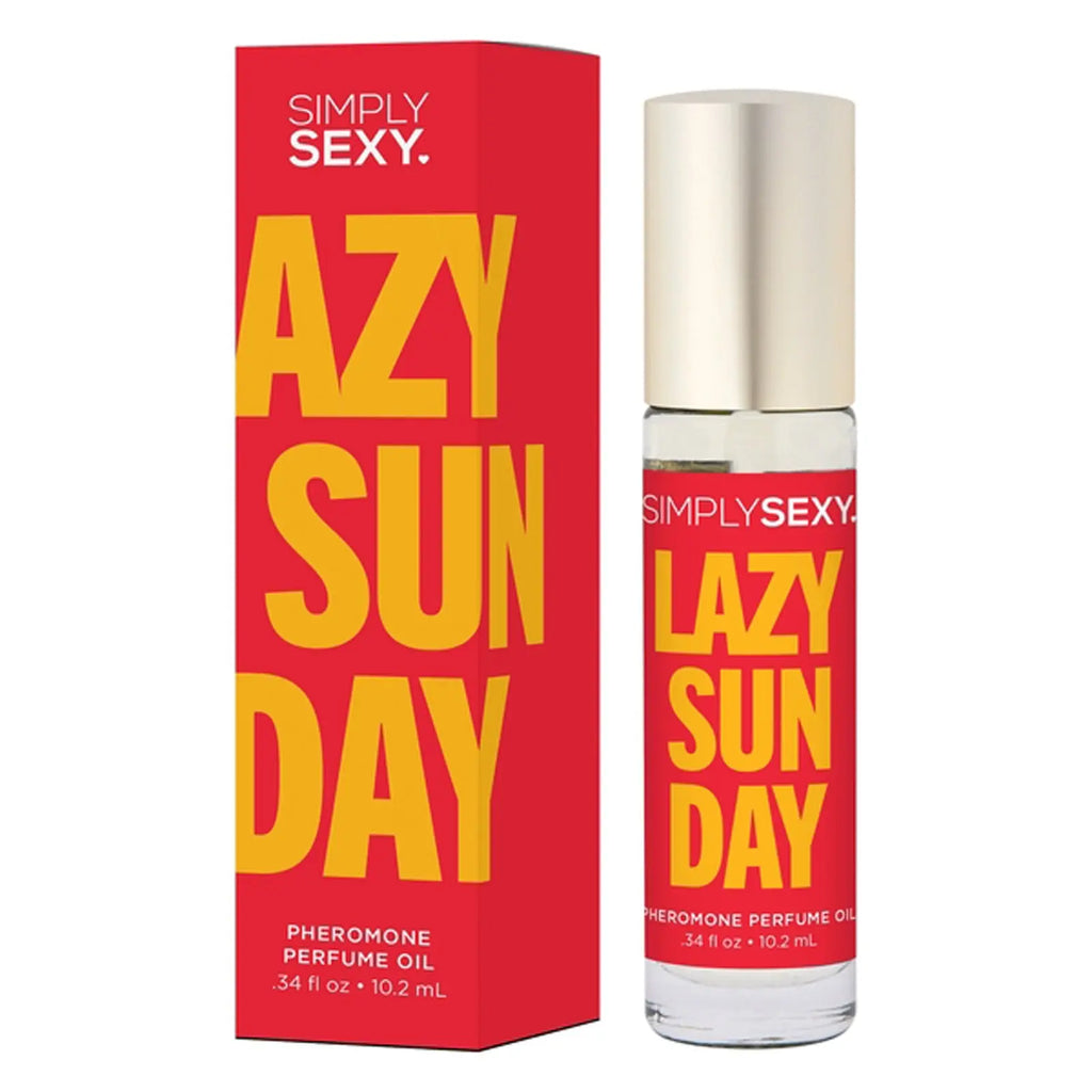 Simply Sexy Pheromone Perfume Oil Lazy Sunday Roll on .34 Oz – body-safe materials | Fu'Cha Exotics