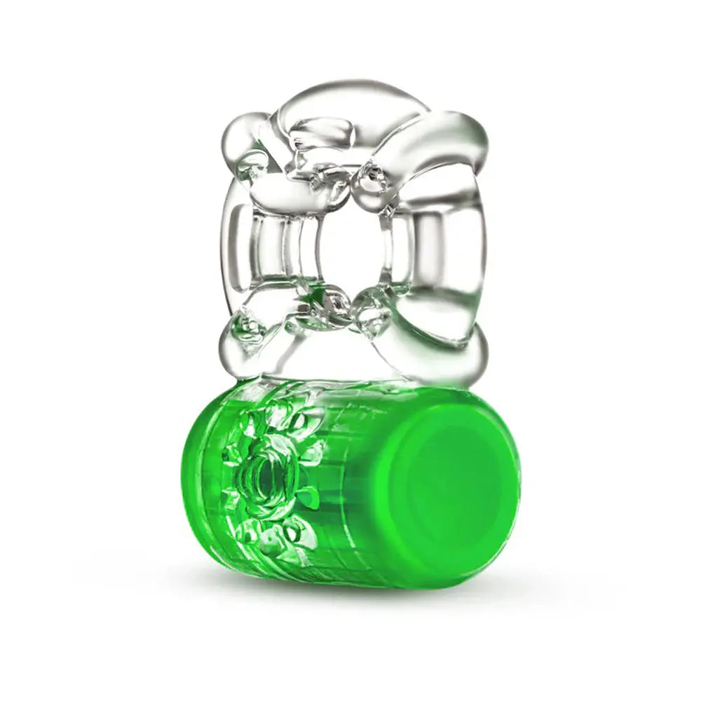 Play With Me Pleaser Rechargeable C-Ring Neon-Green – body-safe materials | Fu'Cha Exotics