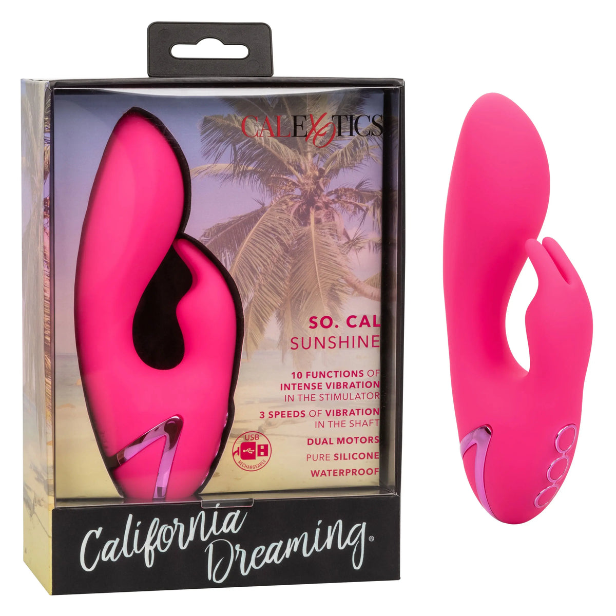 California Dreaming So. Cal Sunshine - Pink – body-safe materials | Fu'Cha Exotics