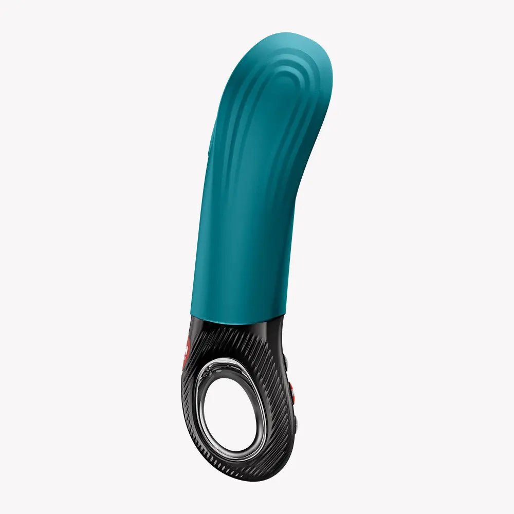 Manta Vibrating Masturbator - Bottle Green – body-safe materials | Fu'Cha Exotics