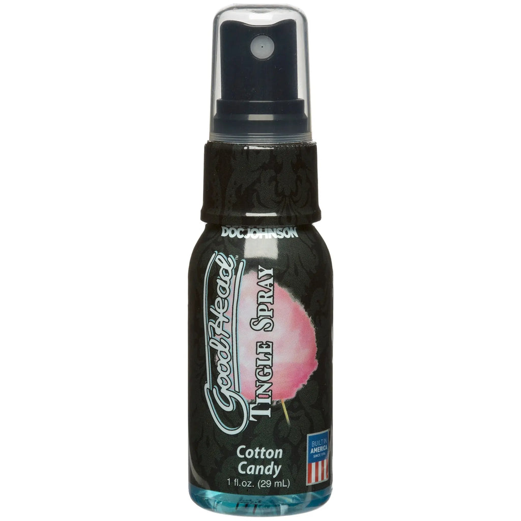 Goodhead - Tingle Spray - 1 Fl. Oz. - Cotton Candy – body-safe materials | Fu'Cha Exotics
