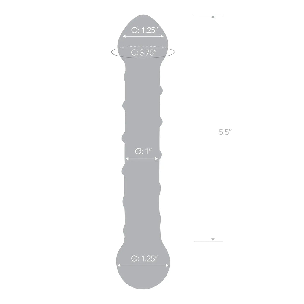 6.5 Inch Spiral Dildo – body-safe materials | Fu'Cha Exotics