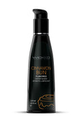 Cinnamon bun flavored water-based intimate lubricant bottle, 4 fl oz