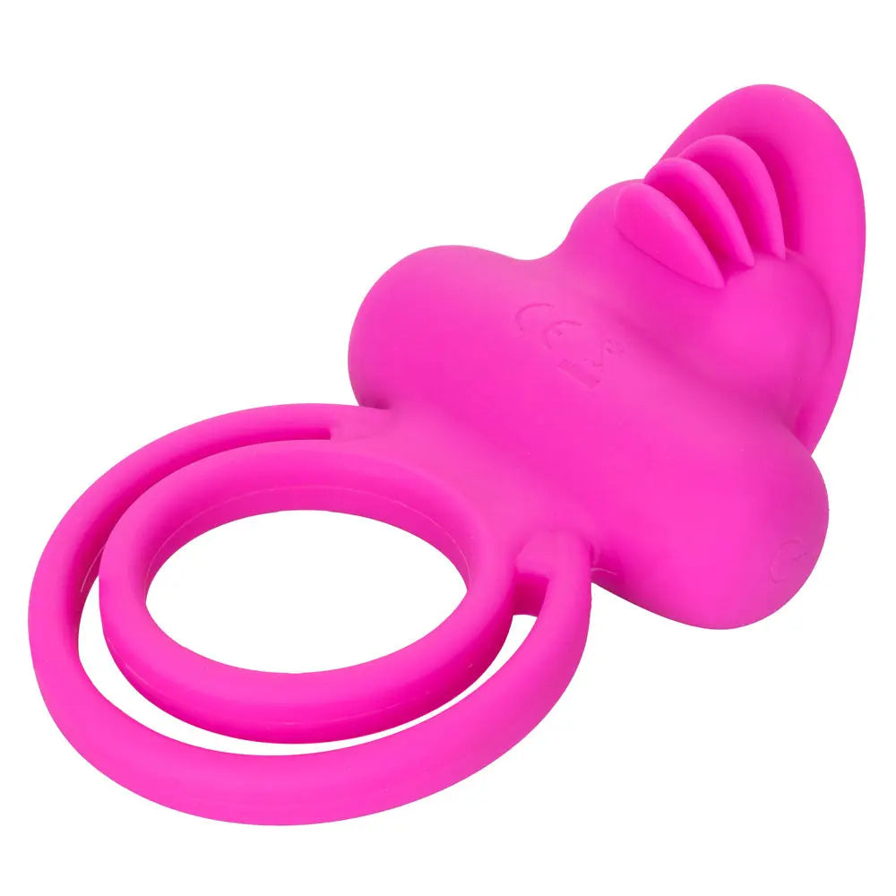Silicone Rechargeable Dual Clit Flicker Enhancer – body-safe silicone 7 vibration modes | Fu'Cha Exotics