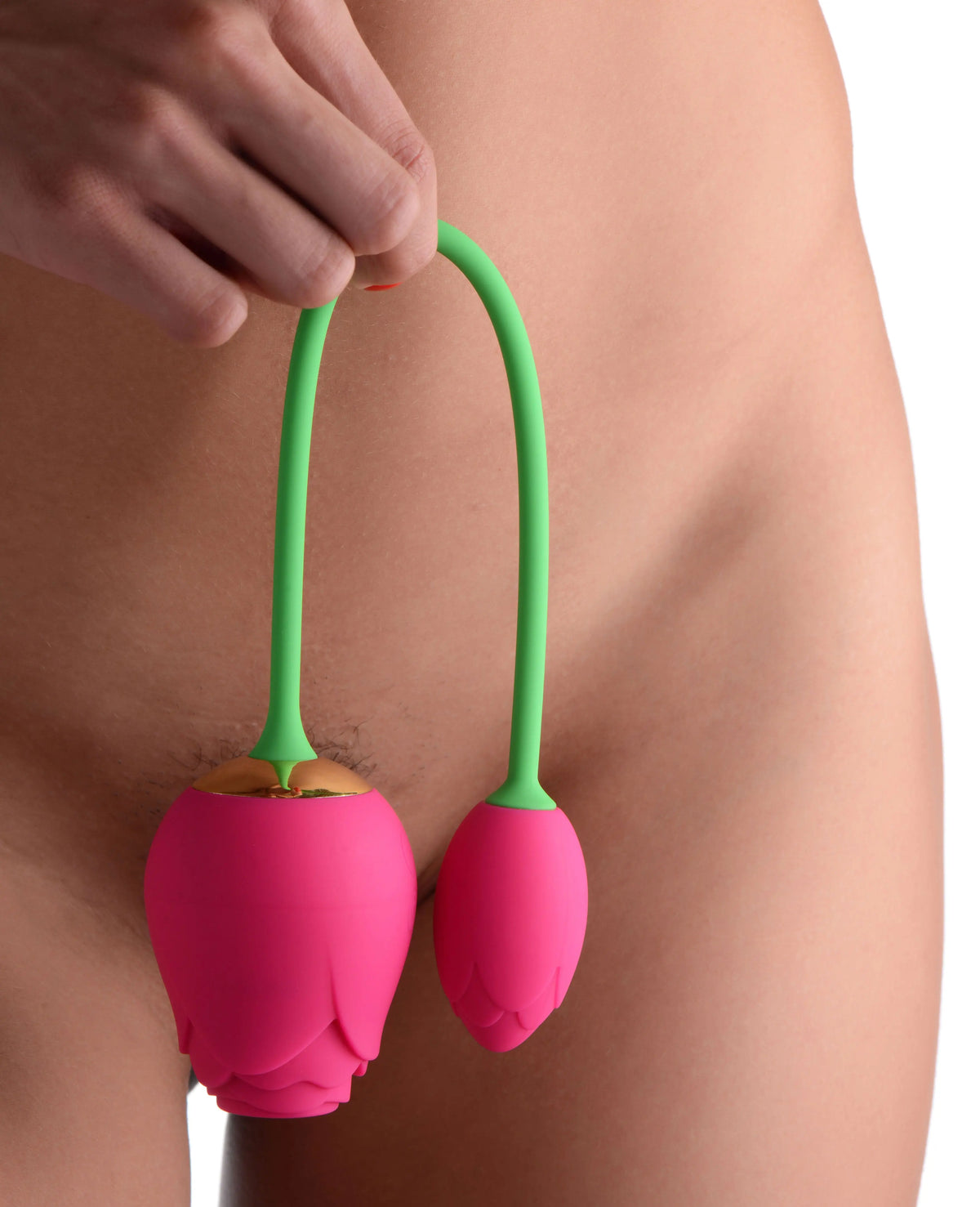 Bloomgasm Rose Duet - Sucking Rose and Vibrating - Rosette – body-safe materials USB-rechargeable | Fu'Cha Exotics