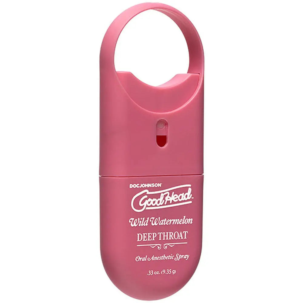 Goodhead - Deep Throat Spray to-Go - Wild Watermelon - .33 Oz. – body-safe materials | Fu'Cha Exotics