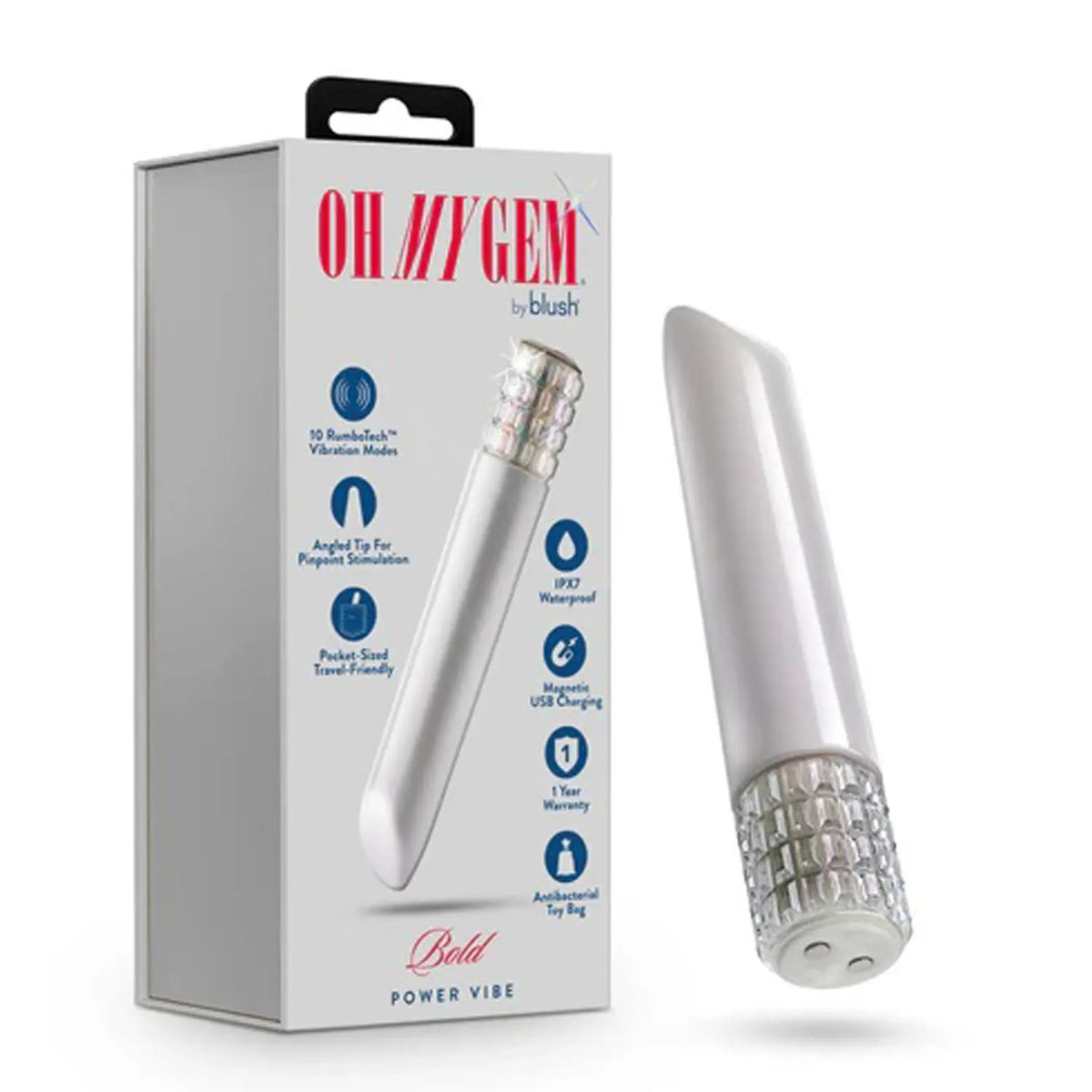 Oh My Gem - Bold Vibe - Diamond – body-safe materials | Fu'Cha Exotics