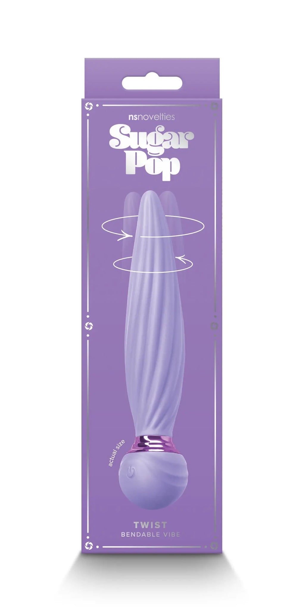 Sugar Pop - Twist - Purple – body-safe materials | Fu'Cha Exotics