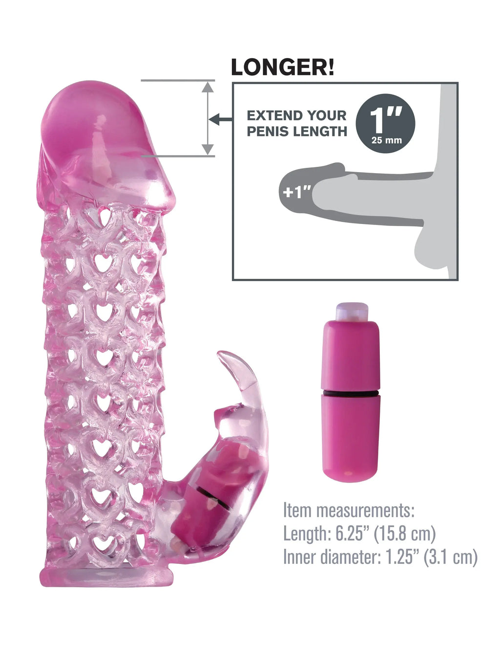 Fantasy X-Tensions Vibrating Couples Cage - Pink – body-safe materials | Fu'Cha Exotics