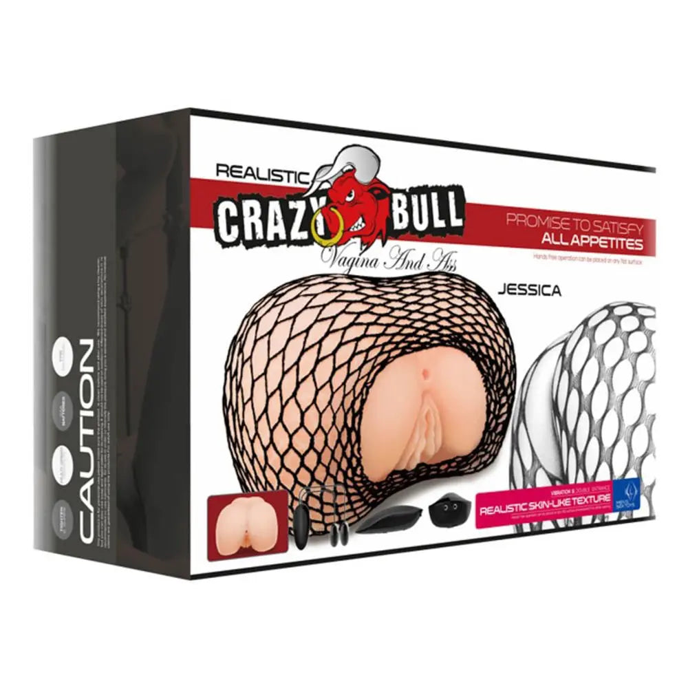 Jessica Vibrating Vagina and Anus – body-safe materials | Fu'Cha Exotics