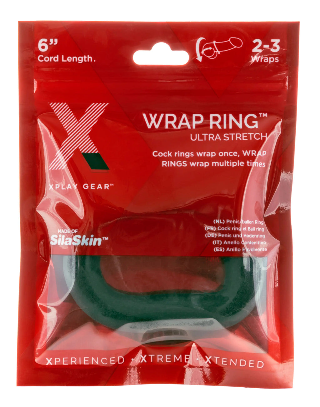 The Xplay 6.0 Ultra Wrap Ring – body-safe silicone adjustable intensity | Fu'Cha Exotics