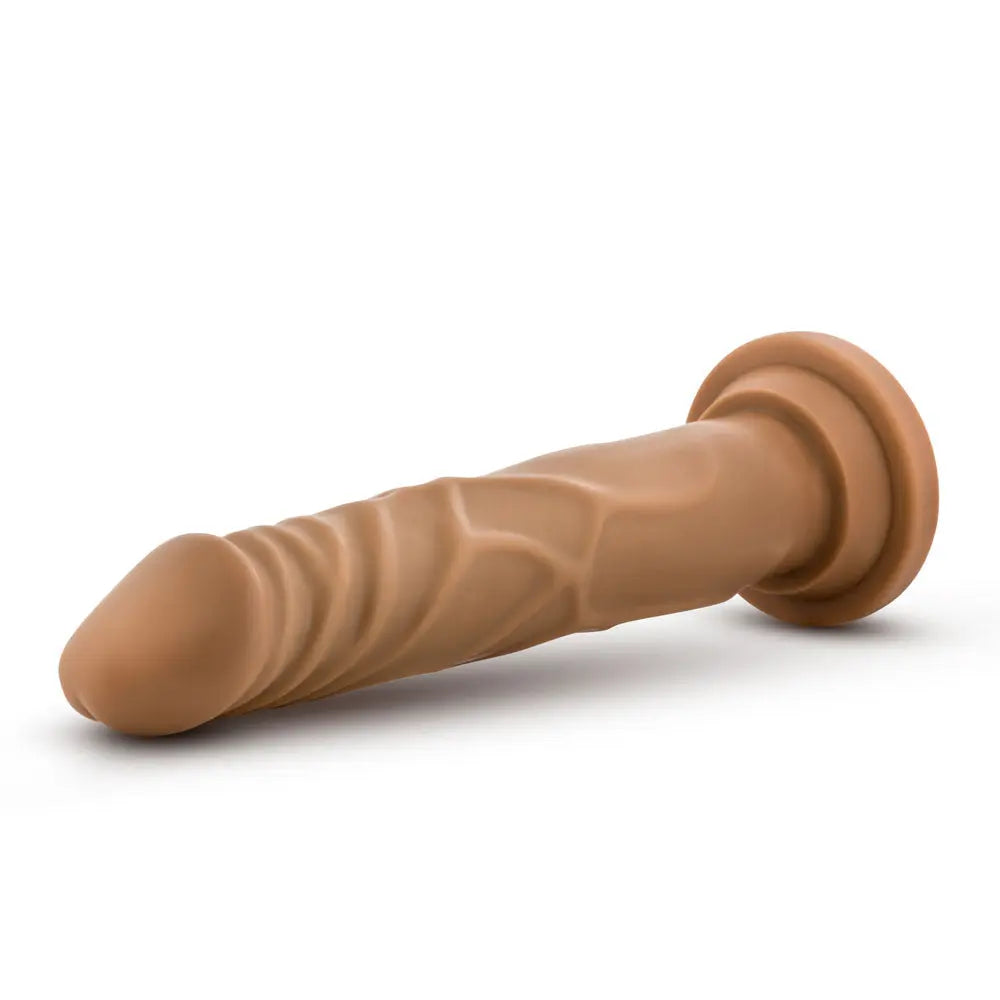 Dr. Skin - Realistic Cock - Basic 7.5 - Mocha – body-safe materials | Fu'Cha Exotics