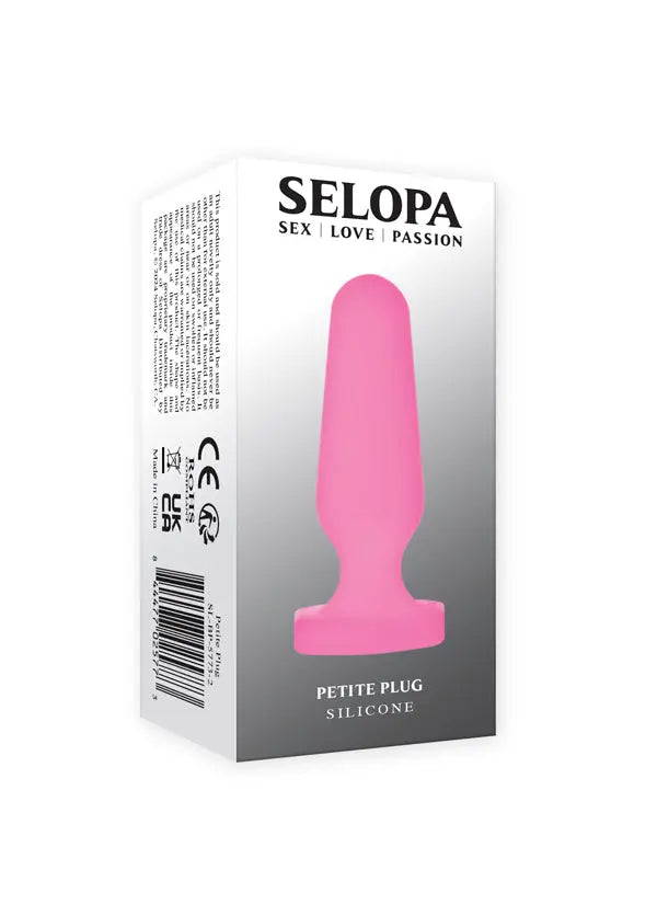 Petite Plug - Pink – body-safe silicone fully waterproof | Fu'Cha Exotics