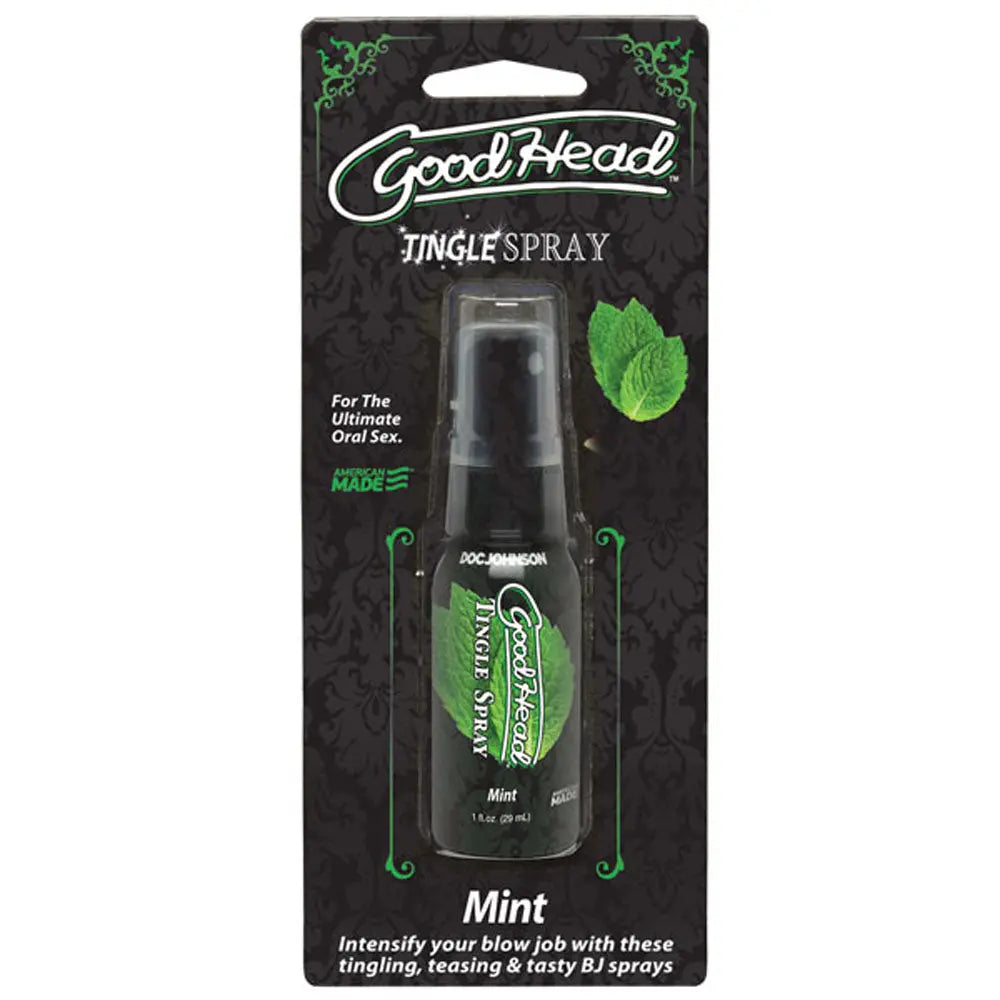 Goodhead - Tingle Spray - Mint - 1 Fl. Oz. – body-safe materials | Fu'Cha Exotics