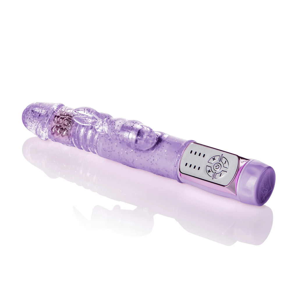Petite Thrusting Jack Rabbit - Purple – body-safe materials 10 vibration modes | Fu'Cha Exotics