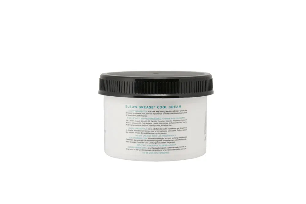 Elbow Grease Cool Cream 9oz – body-safe materials | Fu'Cha Exotics