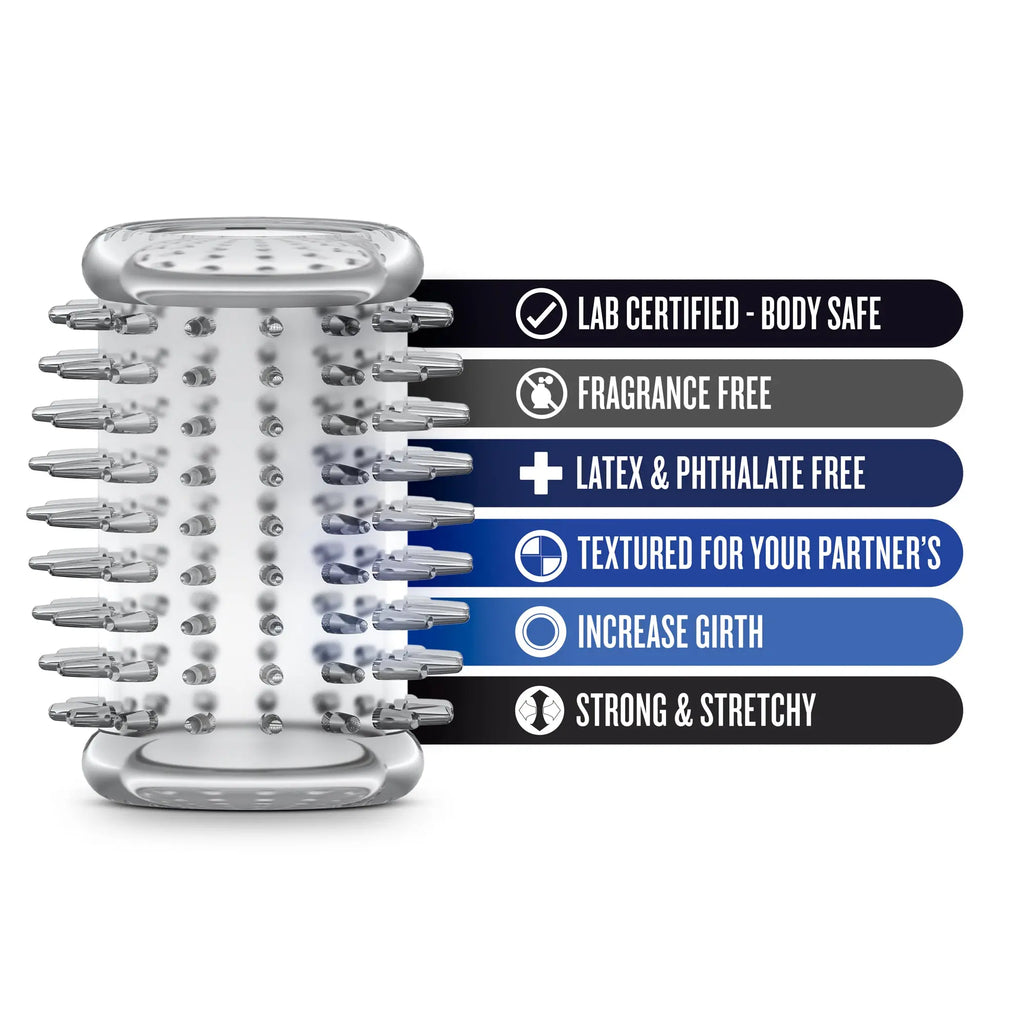 Stay Hard Cock Sleeve 01 - Clear – body-safe materials | Fu'Cha Exotics
