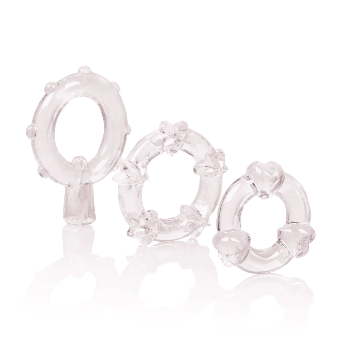 Magic C-Rings - Clear – body-safe materials | Fu'Cha Exotics