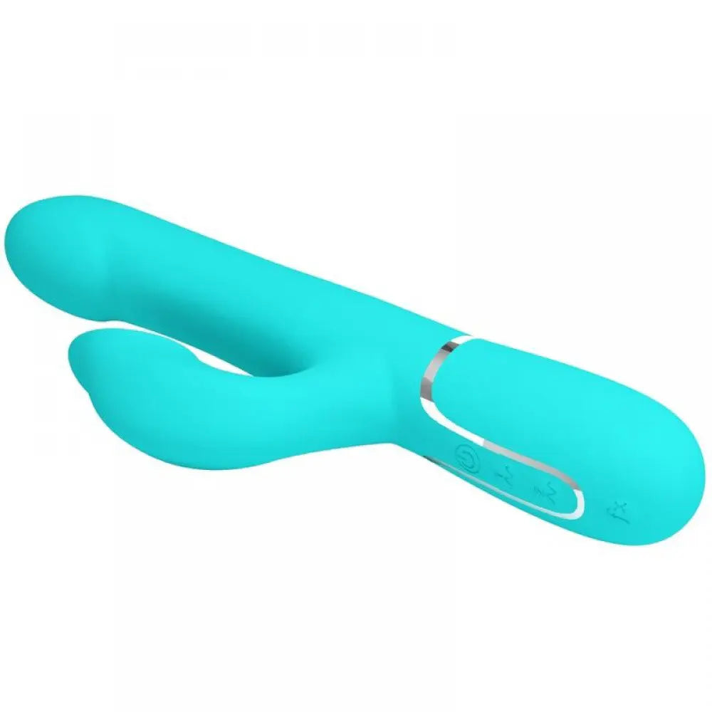 Falin Rabbit Vibrator Pearls - Turquoise – body-safe materials | Fu'Cha Exotics