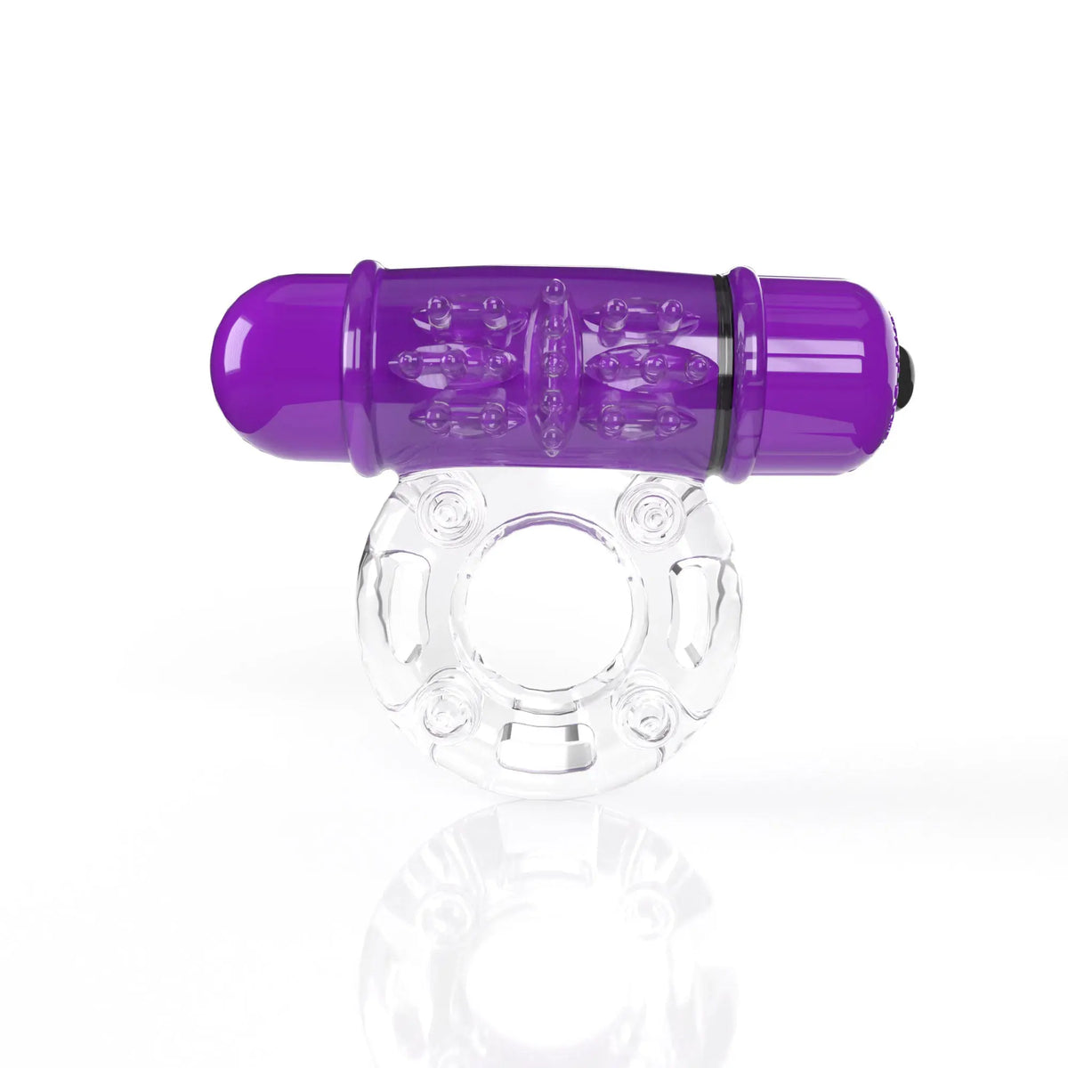 Screaming O 4b - Owow Super Powered Vibrating Ring - Grape – body-safe materials | Fu'Cha Exotics