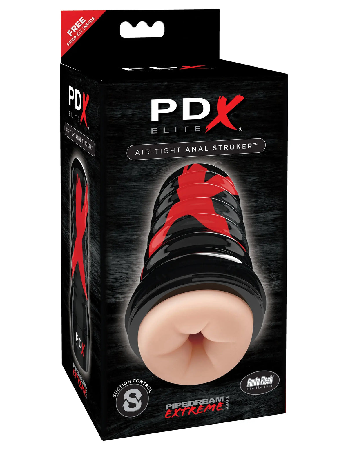 Pdx Elite Air Tight Anal Stroker – body-safe materials | Fu'Cha Exotics