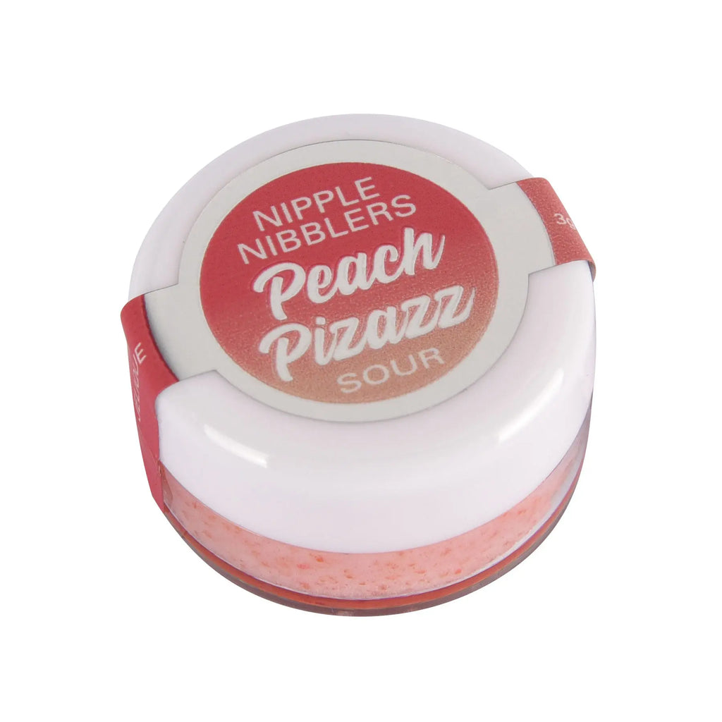 Nipple Nibbler Sour Pleasure Balm Peach Pizazz - 3g Jar – body-safe materials | Fu'Cha Exotics