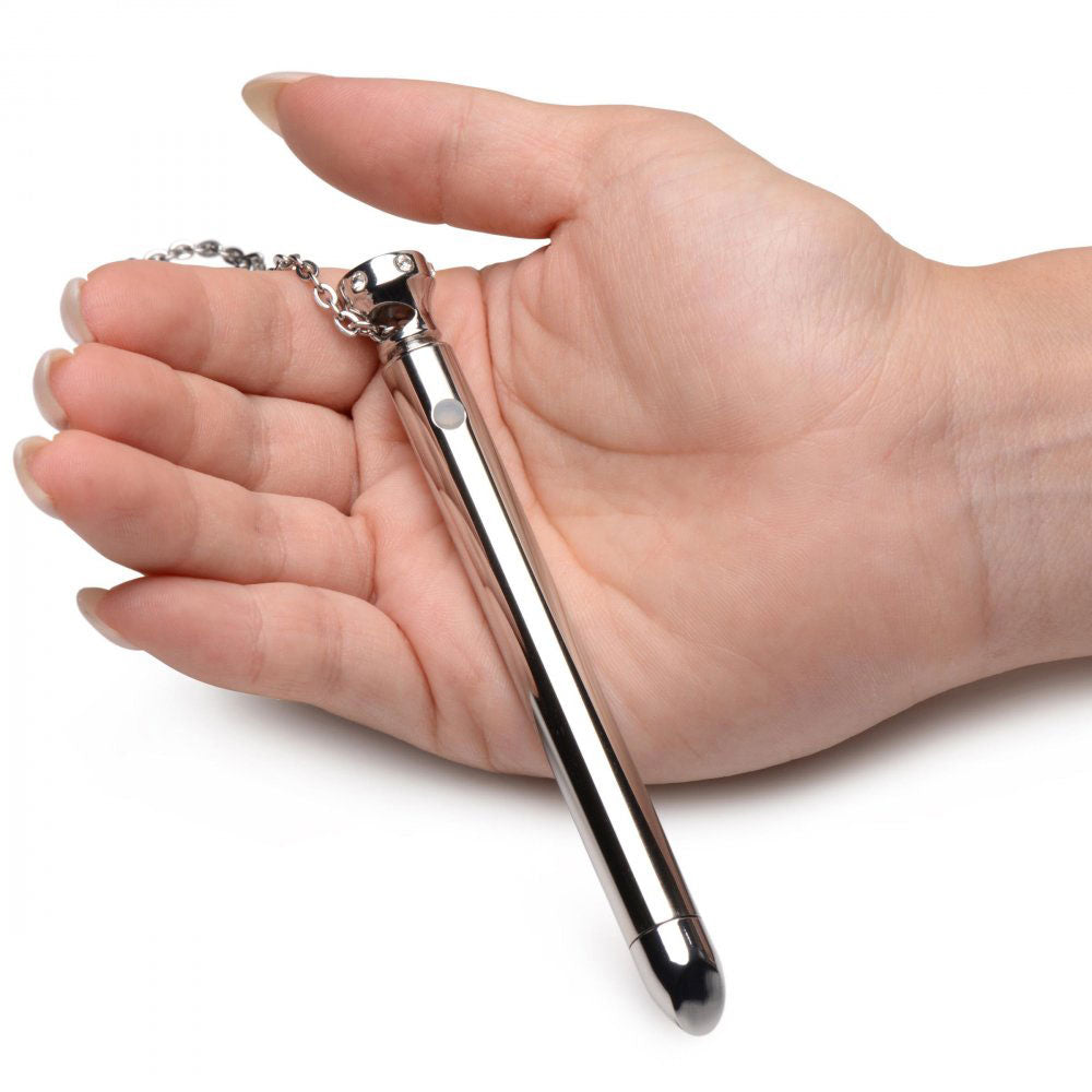 7x Vibrating Necklace - Silver