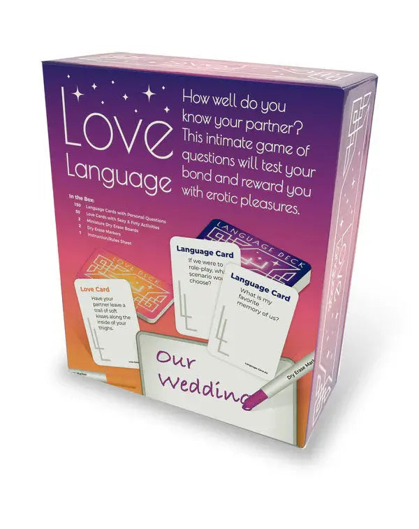 Love Language Romance Game – body-safe materials | Fu'Cha Exotics