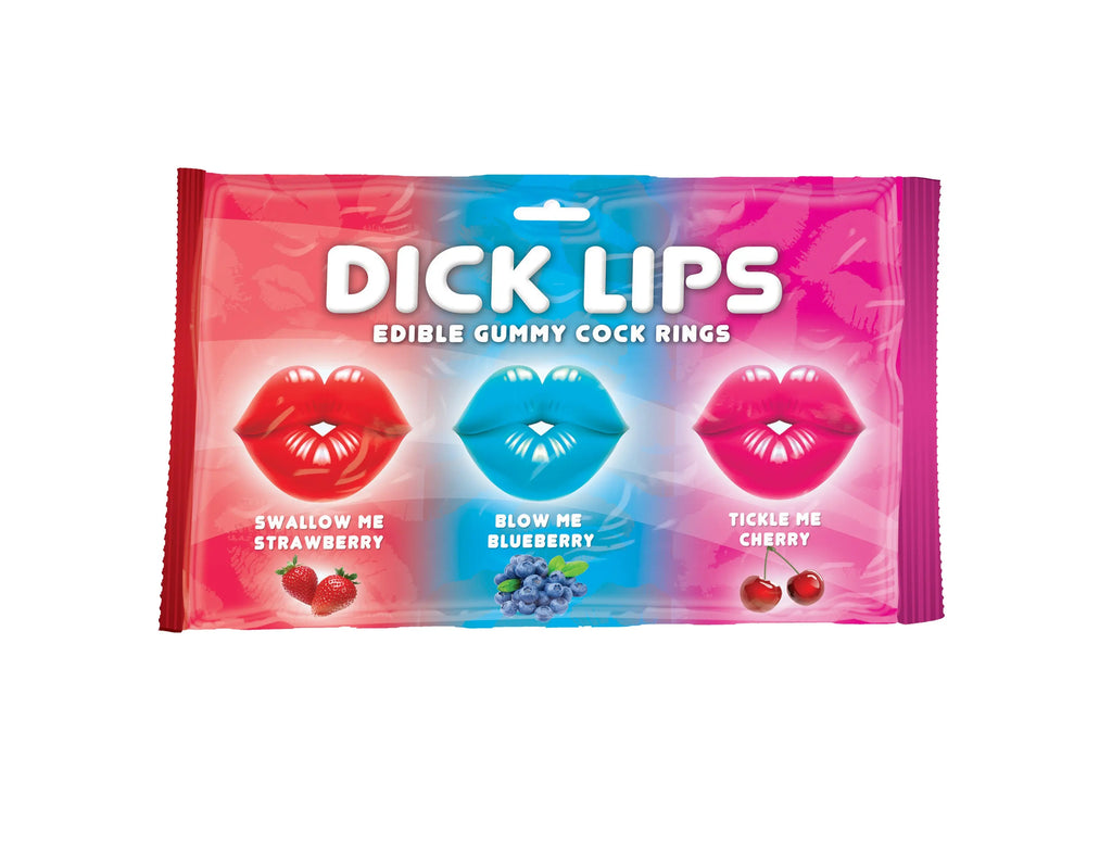 Dick Lips Edible Gummy Cock Rings – body-safe materials | Fu'Cha Exotics