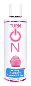 Turn on Yummy Cupcake Flavored Lube - 4 Fl. Oz.