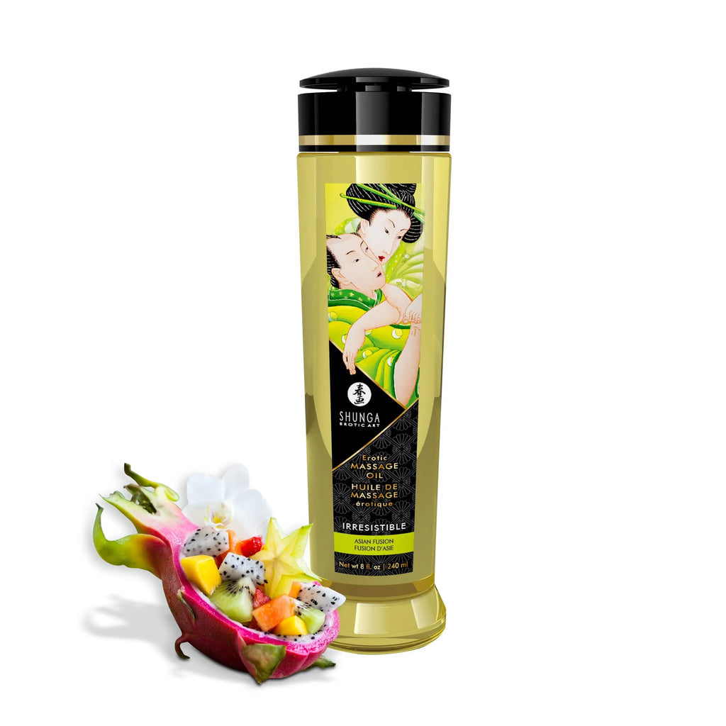 Massage Oils - Irresistible - 8 Fl. Oz. Asian Fusion – body-safe materials | Fu'Cha Exotics