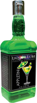 Appletini personal lubricant, 4 fl oz (120 ml), green glass bottle
