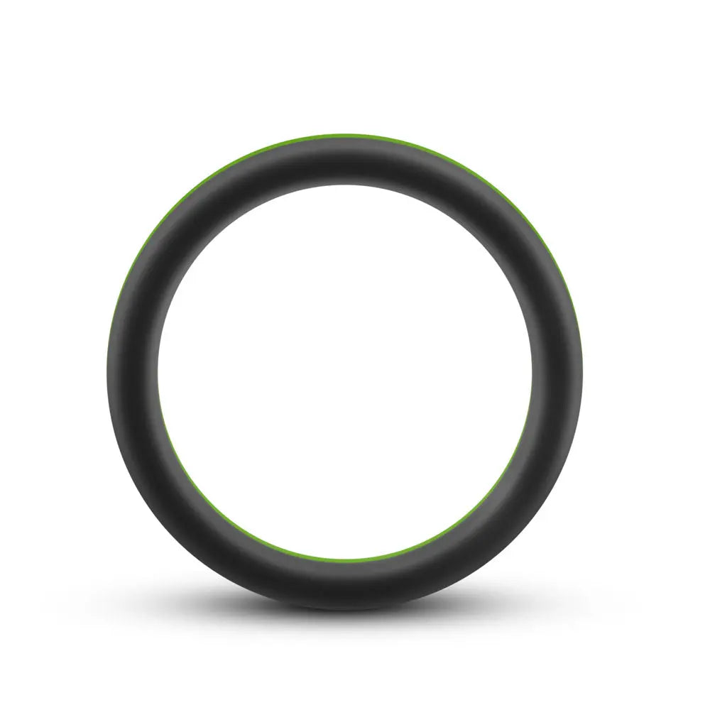 Performance - Silicone Go Pro Cock Ring - Black/gold/black – body-safe silicone | Fu'Cha Exotics
