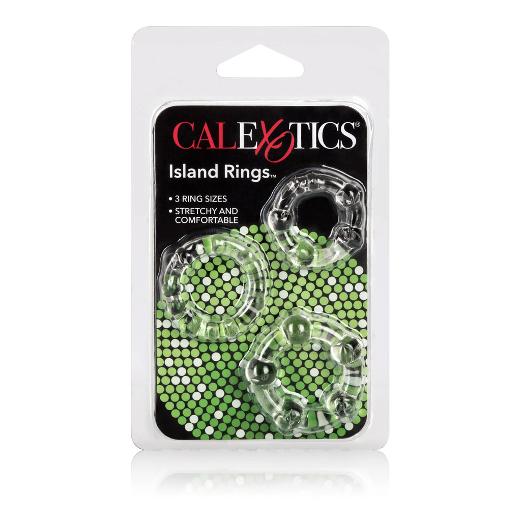 Island Rings - Clear – body-safe materials | Fu'Cha Exotics