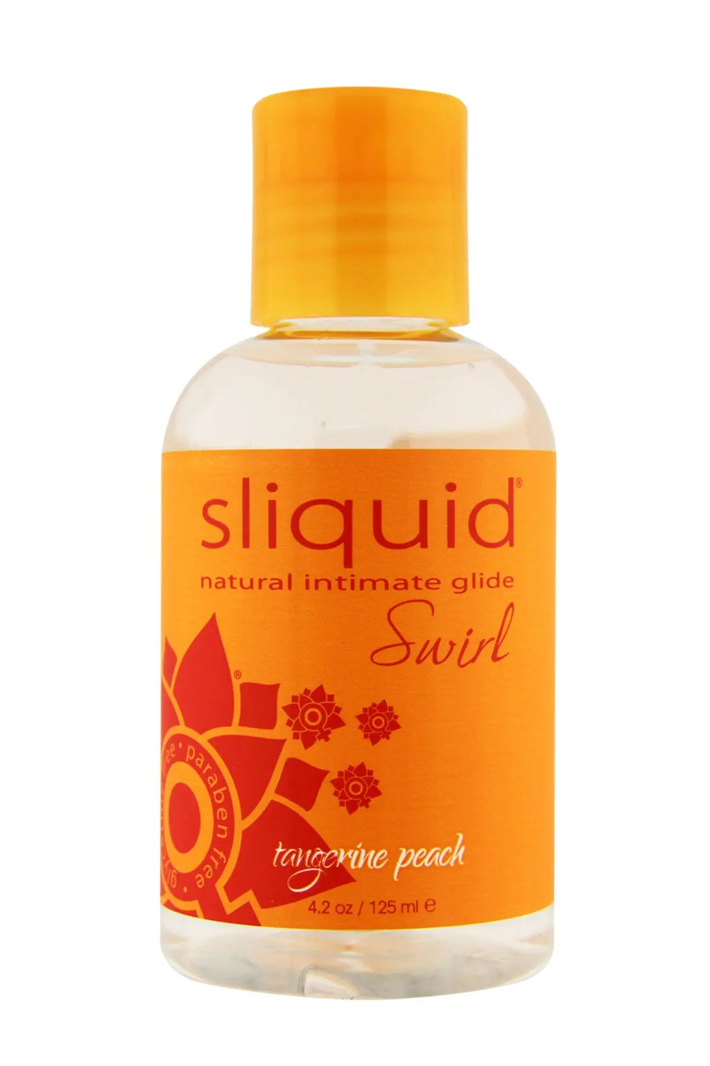 Naturals Swirl - Tangerine Peach - 4.2 Fl. Oz. (124 ml) – body-safe materials | Fu'Cha Exotics