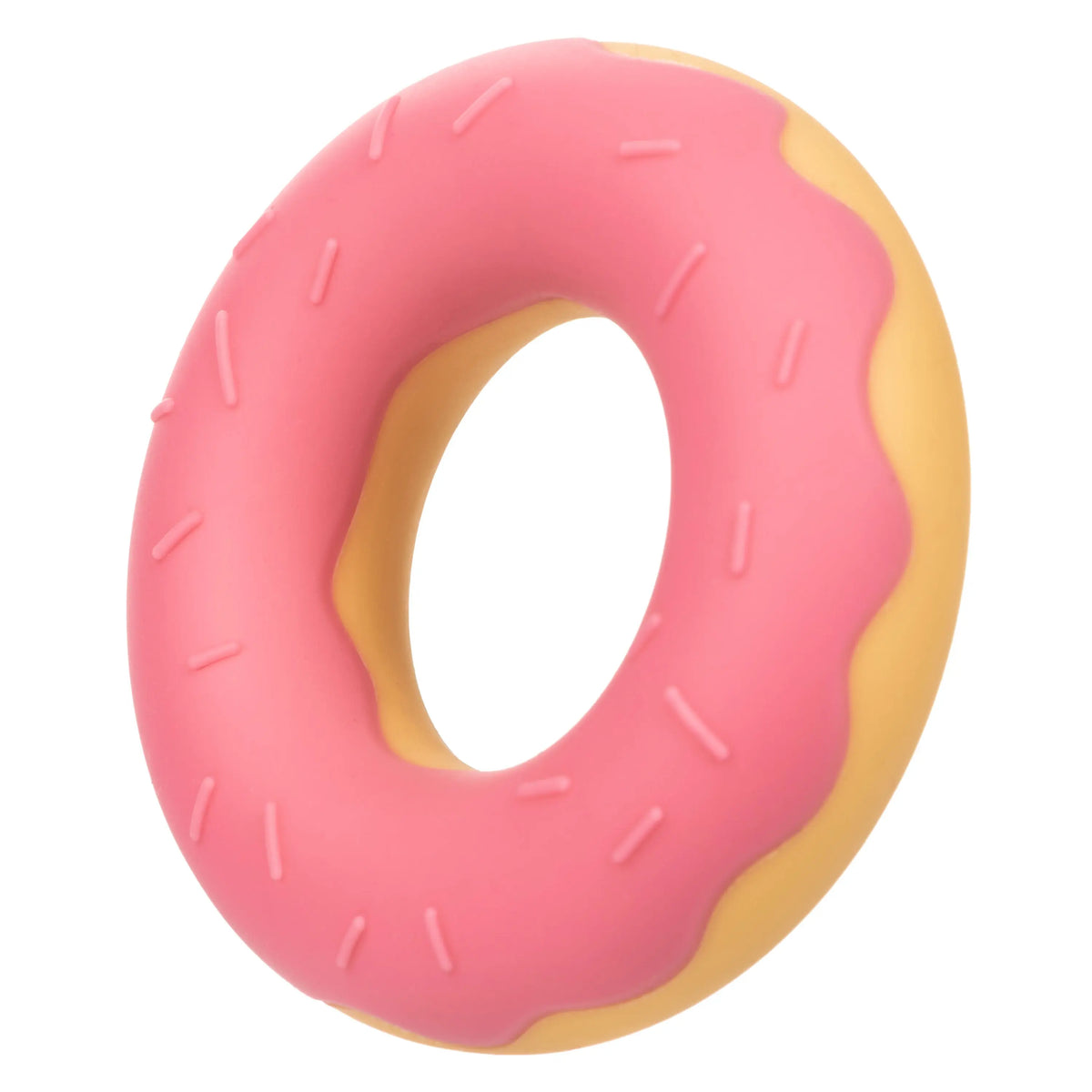 Naughty Bits Dickin Donuts Silicone Donut Cock Ring - Pink – body-safe materials | Fu'Cha Exotics