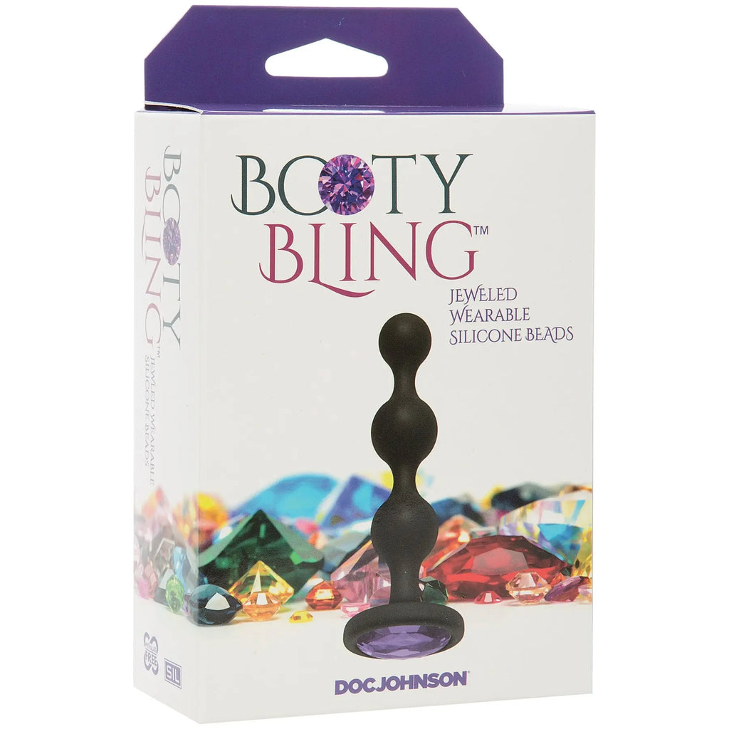 Booty Bling - Wearable Silicone Beads - Purple – body-safe silicone | Fu'Cha Exotics