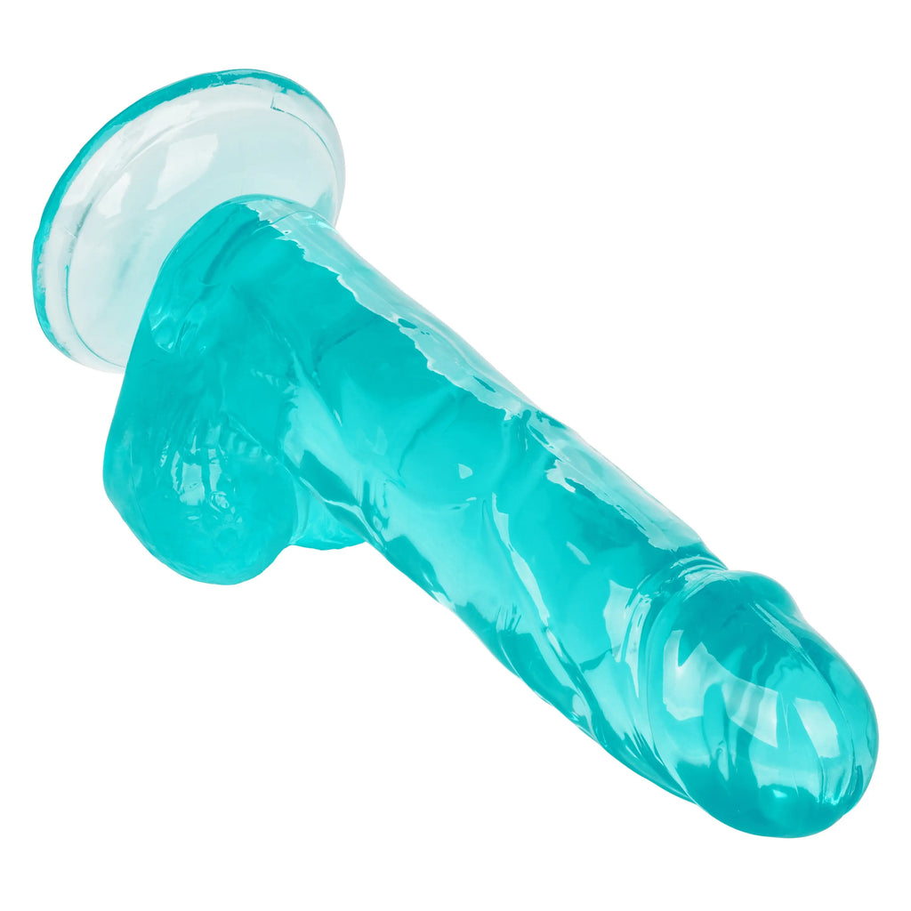 Size Queen 6 Inch - 15.25 Cm - Blue – body-safe materials | Fu'Cha Exotics