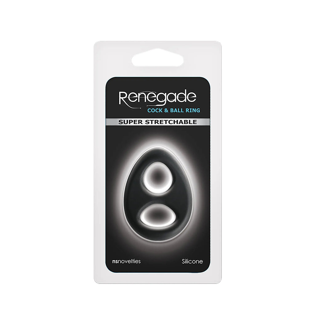 Renegade - Romeo Soft Ring - Black – body-safe silicone | Fu'Cha Exotics