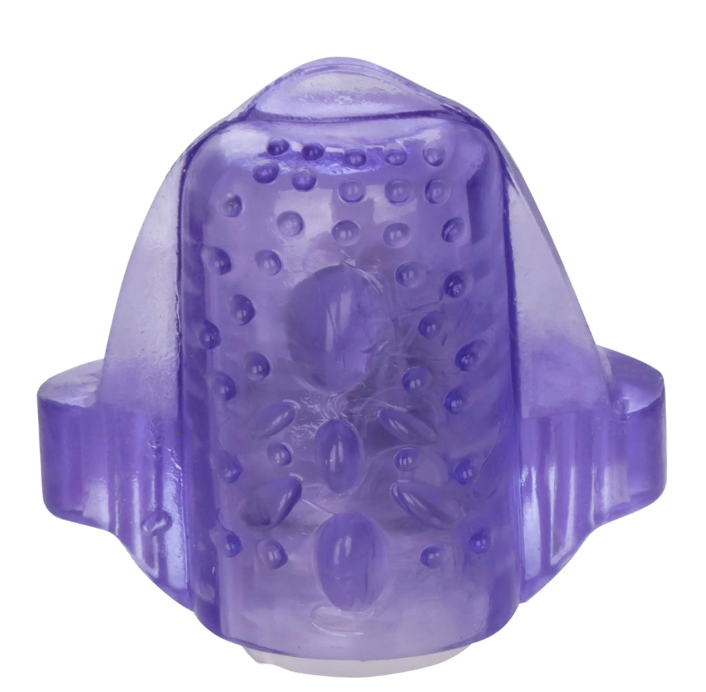 Foil Pack Vibrating Tongue Teaser - Purple – body-safe materials | Fu'Cha Exotics