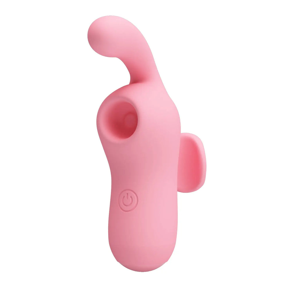 Magic Fairy Finger Vibrator - Pink – body-safe silicone 10 vibration modes | Fu'Cha Exotics