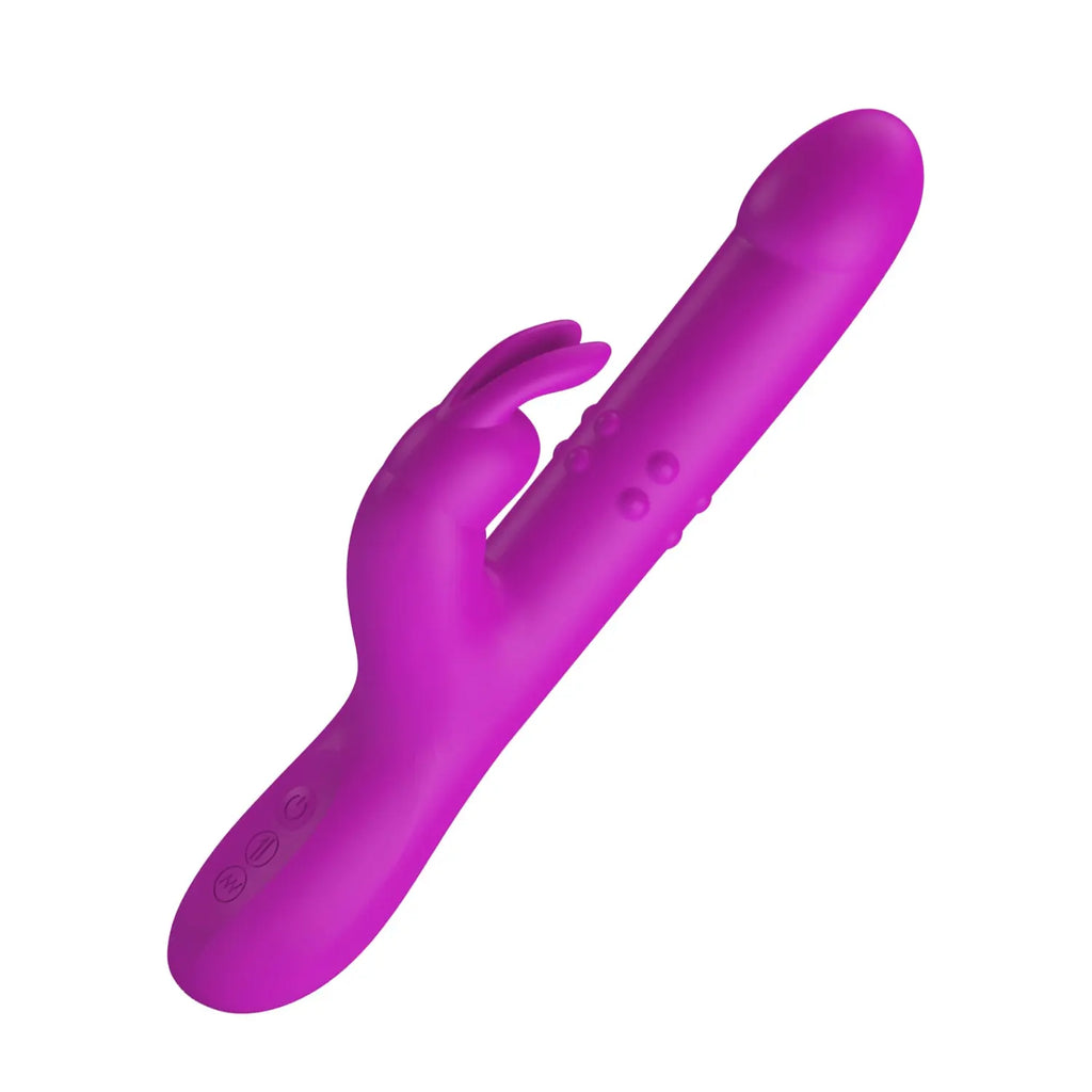 Pretty Love Reese - Purple – body-safe silicone 12 vibration modes | Fu'Cha Exotics