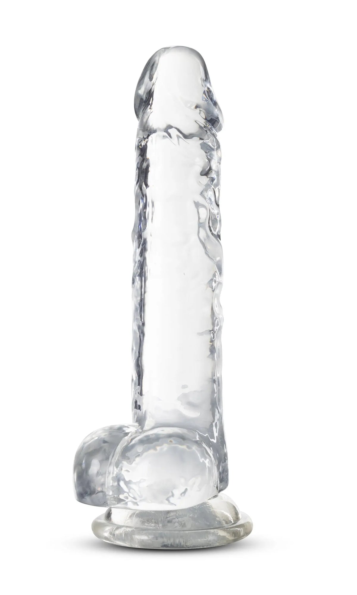 Naturally Yours - 7 Inch Crystalline Dildo - Diamond – body-safe materials | Fu'Cha Exotics