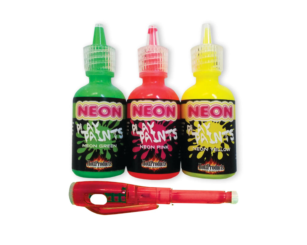 Neon Play Paints – body-safe materials | Fu'Cha Exotics